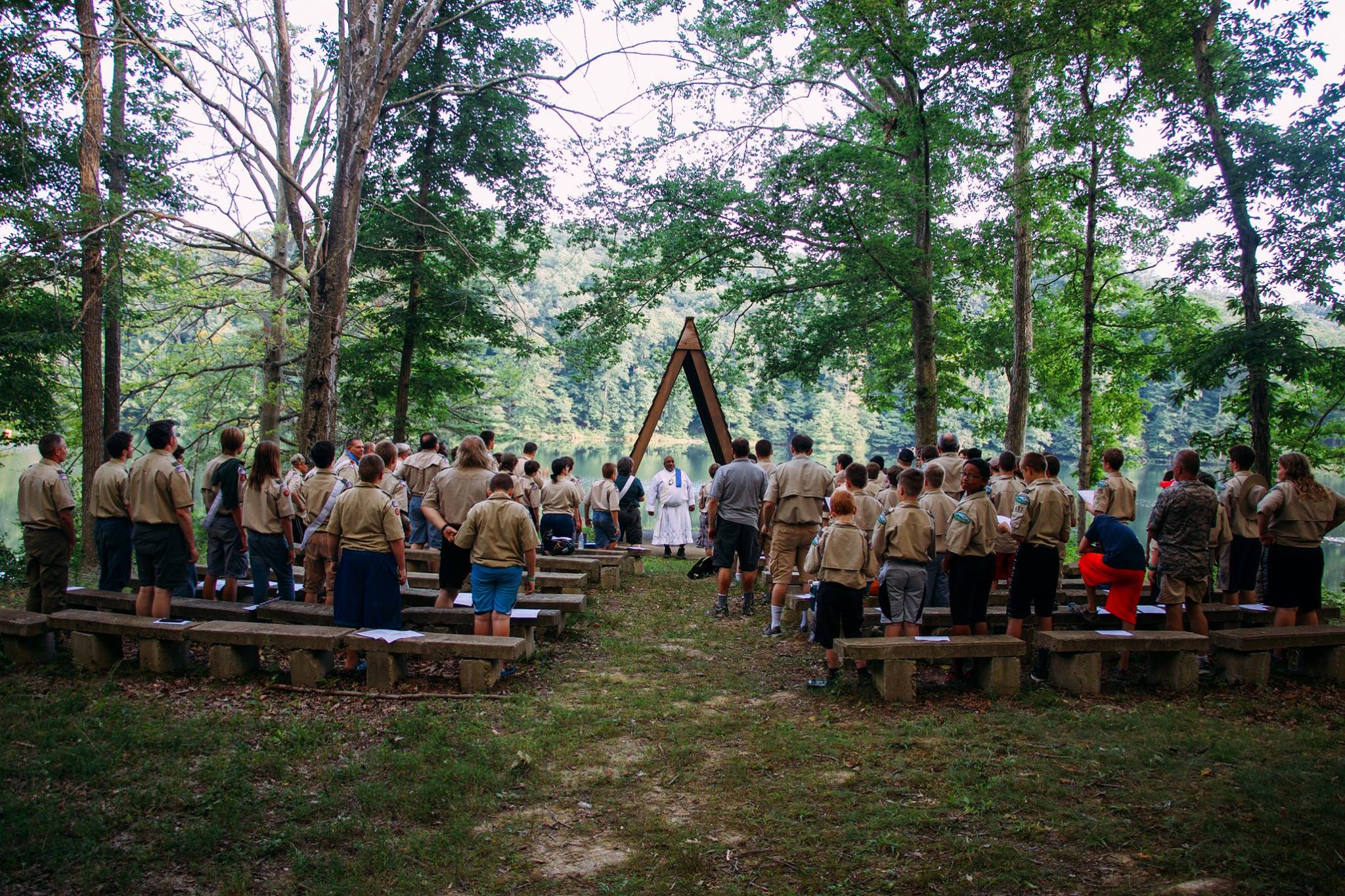 Chapel service at MSR